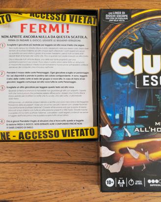 Gioco da tavolo Cluedo Escape Room