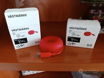 Set 2 Caricabatterie Wireless IKEA Vastmarker 15w