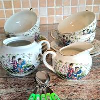 Servizio da tè/caffè vintage in porcellana