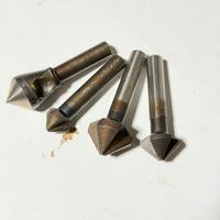 Lotto 4 svasatori conici gambo cilindrico trapano