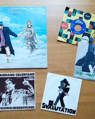 Adriano Celentano vari vinili 33 e 45 giri