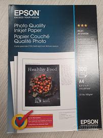 3 blocchi da 100 fogli carta Epson Photo Quality