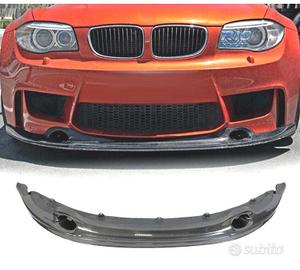 SPOILER LIP BMW E82 E88 1M 06-13 CARBONIO