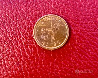 Gettone tecnotron dedem kiddie rides