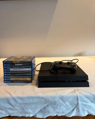Playstation 4 con giochi