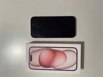 Iphone 15 rosa pastello 256gb