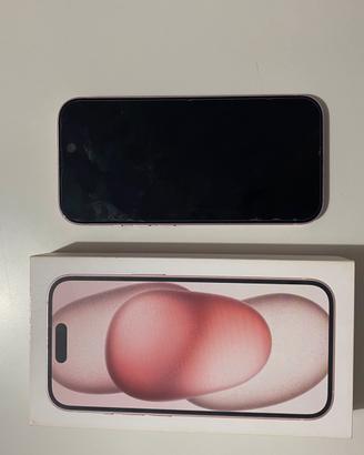 Iphone 15 rosa pastello 256gb