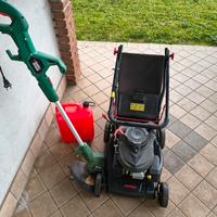 tagliaerba Ikra + tagliabordi Black & Decker 