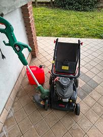 tagliaerba Ikra + tagliabordi Black & Decker 