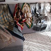 7 FOULARD IN VARIE MISURE E TIPOLOGIA A 3,00 CAD