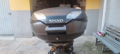 Bauletto  Shad 48 lt + piastra  per yamaha tracer 