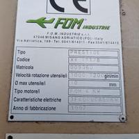 Centro di lavoro FOM PRESTIGE