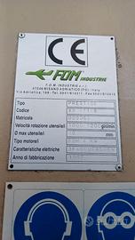 Centro di lavoro FOM PRESTIGE