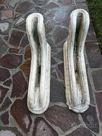 Porta bici in pietra