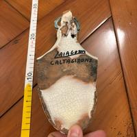 Acquasantiera in ceramica