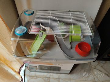 Gabbia Teca per Criceti o Cincillà 