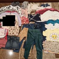 Box vestiti bambina 3 - 4 anni