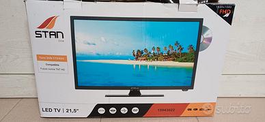 TV STAN 21,5" 12 VOLTS   CON LETTORE DVD INTEGRATO