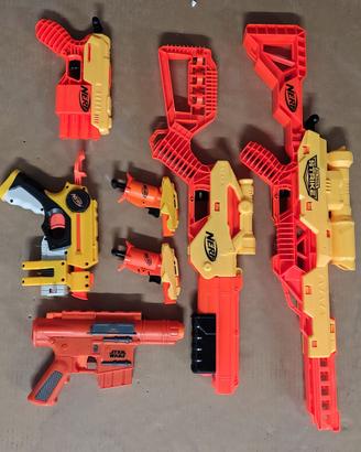 Blocco pistole fucili Nerf Alfa Strike e Star Wars