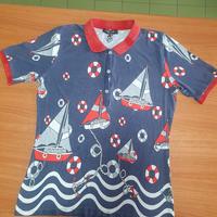 polo blu fantasia