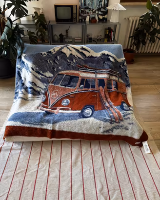 Coperta invernale Biella Fabrics con cartellino
