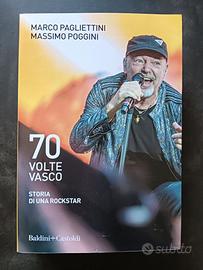 libro Vasco Rossi " 70 volte Vasco"