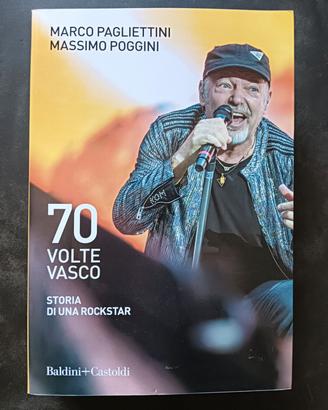 libro Vasco Rossi " 70 volte Vasco"