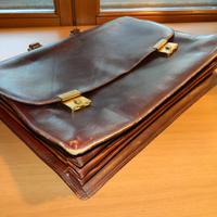 Valigetta 24 ore in pelle con 7 scomparti