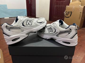 New Balance 530 White Silver Navy (Uomo)