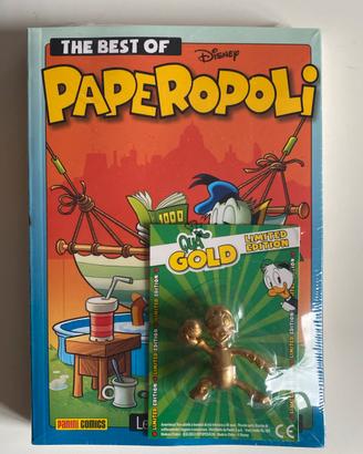THE BEST OF PAPEROPOLI + QUA  GOLD FIGURE  LIMITED