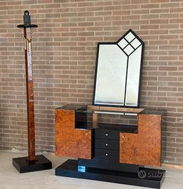 Mobile da Ingresso con Appendiabiti e Specchiera