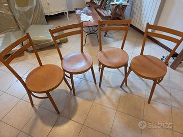 4 Sedie vintage