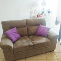 DIVANO 2POSTI - GRIGIO  (TORTORA) 165x85xh.95