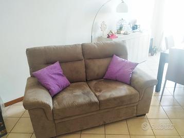 DIVANO 2POSTI - GRIGIO  (TORTORA) 165x85xh.95
