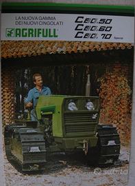 Brochure originale trattori Agrifull cingolati