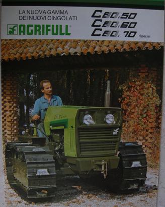 Brochure originale trattori Agrifull cingolati