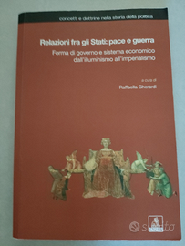 Relazione fra gli stati: pace e guerra