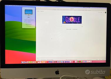 iMac 5K 27-inch 2020 I7 3,8 GHz 32gb ram 512 ssd