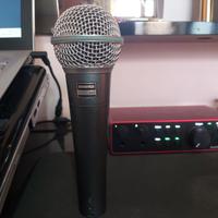 Shure Beta 58A originale – microfono dinamico voce