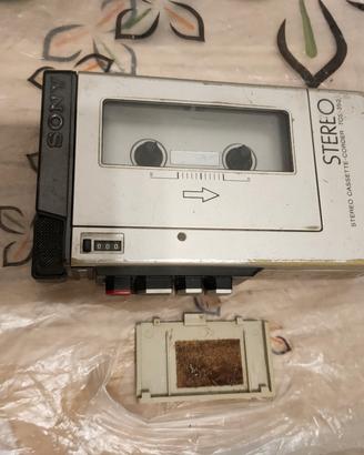Sony TCS 350 walkman primi anni 80non funzionante 