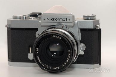 Nikon nikkormat ftn con 3 obiettivi