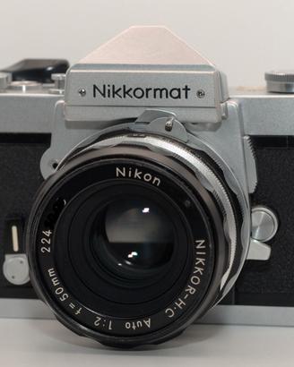 Nikon nikkormat ftn con 3 obiettivi