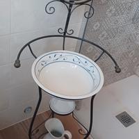 lavabo in ferro battuto originale 