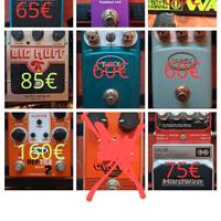 pedalini effetti per chitarra