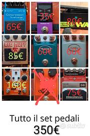 pedalini effetti per chitarra
