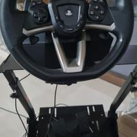 Volante e postazione sony per plaistation