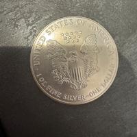 Moneta arg. Aquila Usa 1993 1 dollaro FDC