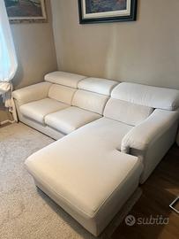 Divano Poltronesofa 3 posti con con chaise lounge