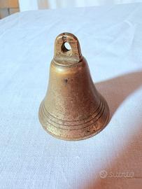 Antico campanello da ingresso in bronzo