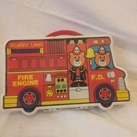 Giocattolo Barry Land Fire engine Vintage 1986